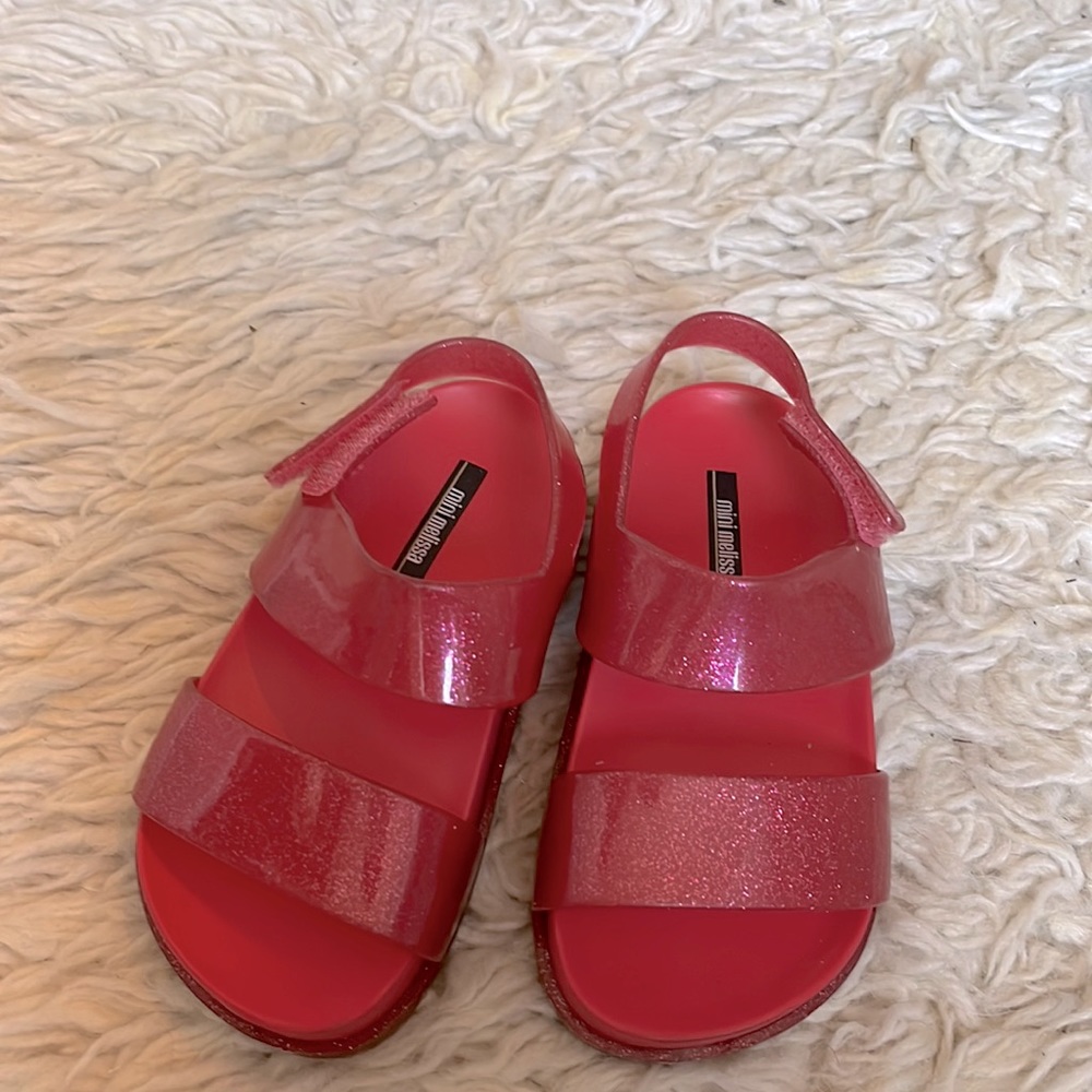 Mini Melissa Pink Sandals